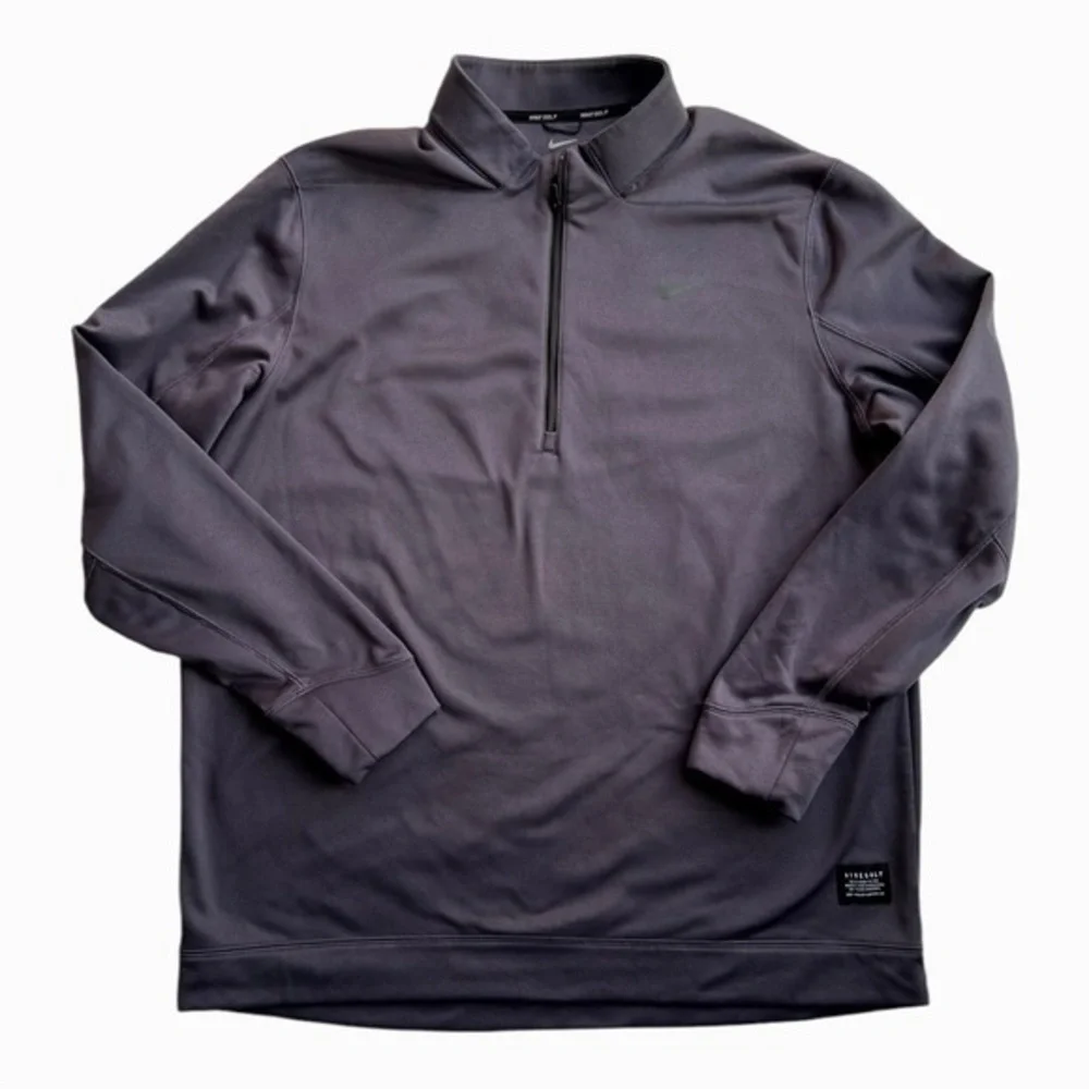 Nike Golf Men's Grey Long Sleeve‎ Pullover X-Large